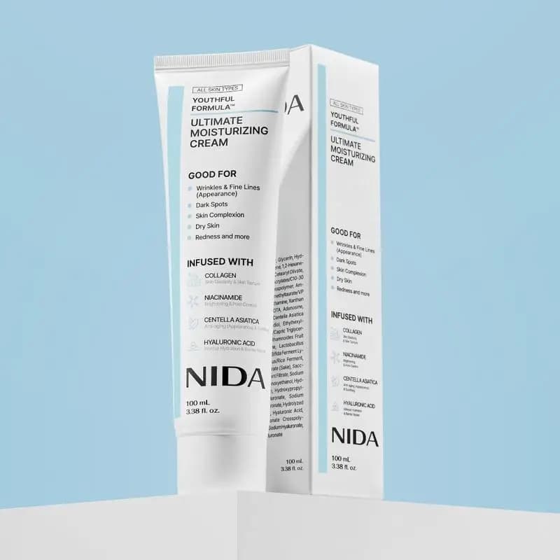 NIDA Crema riparatrice Crema idratante rassodante nutriente Crema idratante definitiva