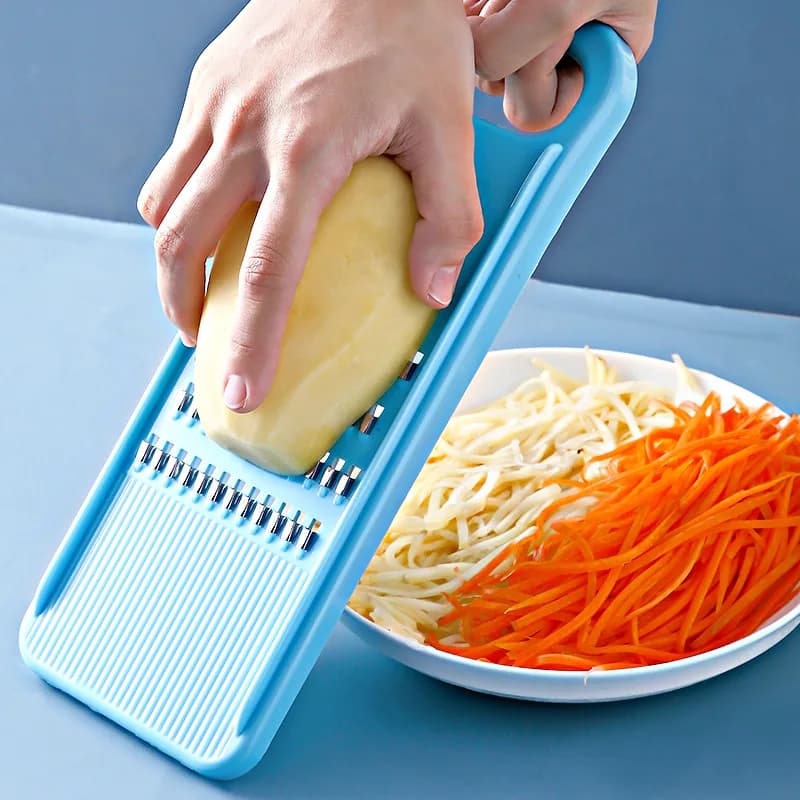 1/3 Pz Grattugia Verdure Griglia di Patate Affettatrice Carota Chopper Taglierina Coltello Onda Cippatrice Insalata Cucina Trituratore Pelapatate Schiacciatore Strumenti