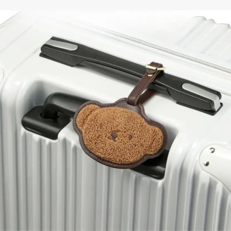 Hot Cartoon Miffy Series Leather Bag Label Creativity Exquisite Portable Cute Bag Pendant Gift for Boys and Girls