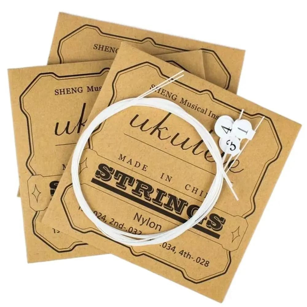 1 set di corde per ukulele in nylon corde per chitarra di ricambio universali corde per chitarra classica pura e morbida
