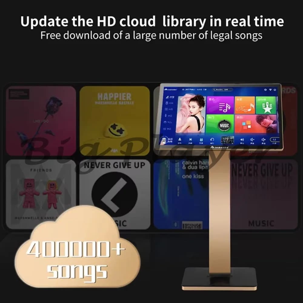lettore Wifi touch screen 8tb KTV macchina per karaoke funzione AI professionale KTV macchina all-in-one sistema karaoke per canto