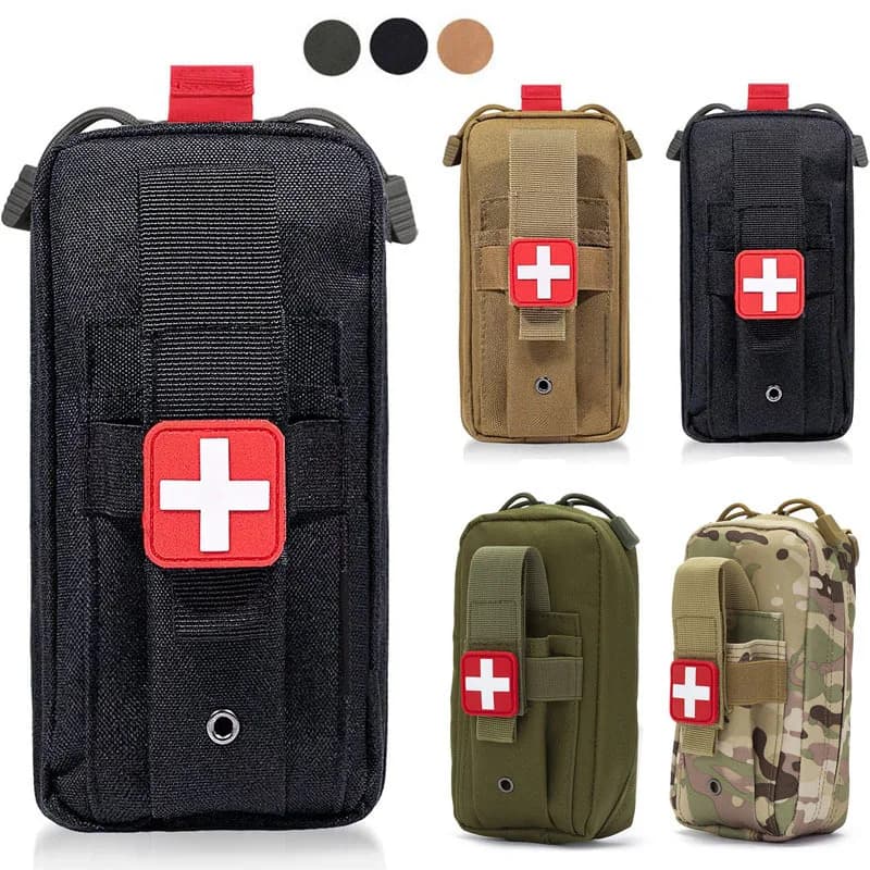 1 pz Nuovo Tattico EMT Borsa di Primo Soccorso Con Laccio Emostatico Forbici Benda per Emergenza IFAK Trauma Combattimento