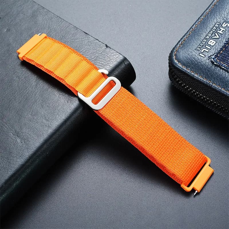 Nylon Band for HaiWei Galaxy Watch 7 6 5 4 40mm 44mm Classic/Active/Gear S3 Frontier 20mm 22mm Sport Loop Strap Amazfit GTS 3 4