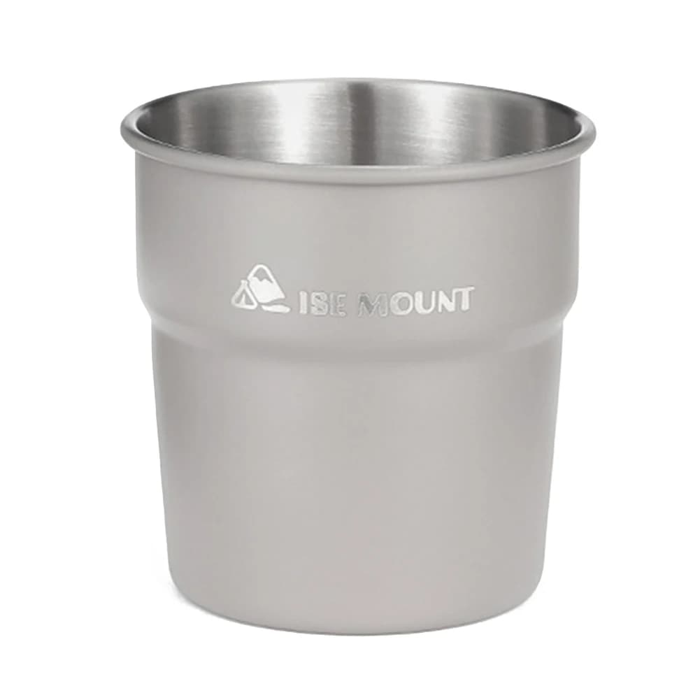 Tazze da birra e vino da 300 ml, impilabili, tazza da campeggio, tazza da campeggio in acciaio inossidabile, leggera, per viaggi all'interno e all'esterno