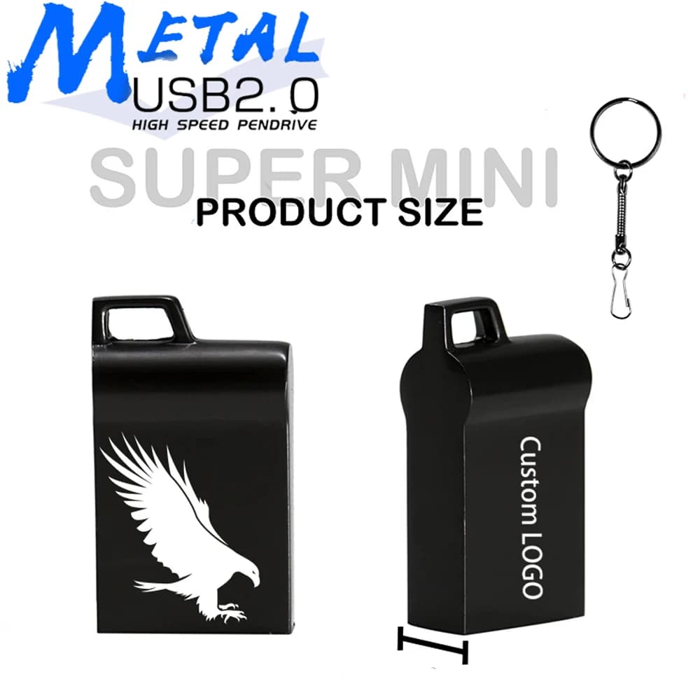 New USB Flash Drive High Speed Mini Flash Pendrive 128GB 64GB 32GB 16GB Cle USB 2.0 Stick 64GB 128GB Storage Key USB Devices