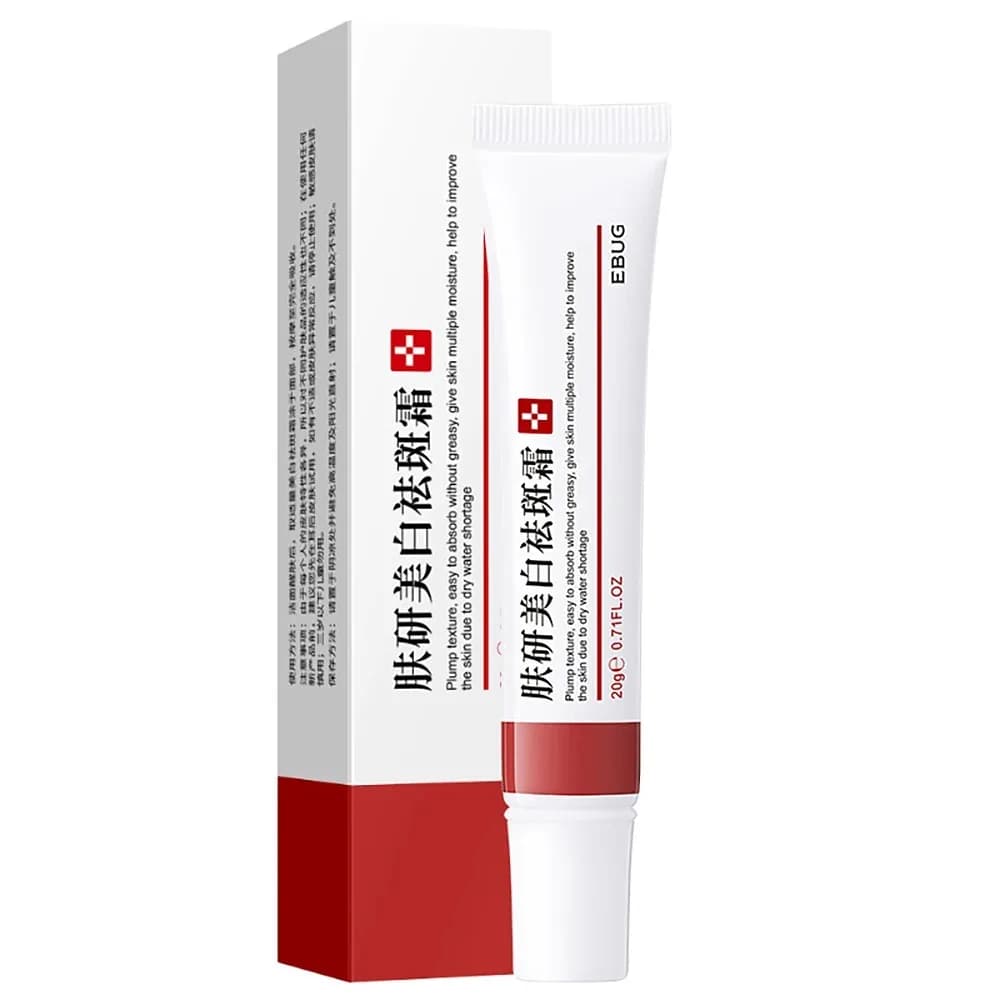 20g Crema Sbiancante Lentiggine Rimuovi Crema Macchia Scura Crema Anti Lentiggine e Invecchiamento Dissolvenza Pigmentazione Melasma Illumina la Pelle del Siero