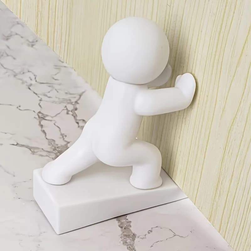 Fermaporta Flessibile e Mobile, Antiscivolo e Antiurto, Decorativo e Carino per Protezione di Pareti e Pavimenti