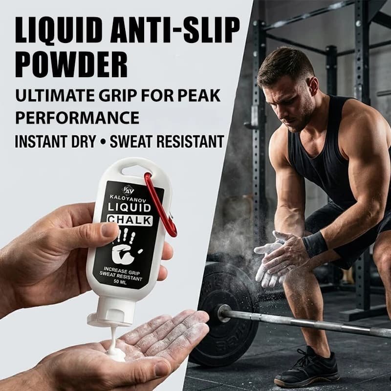 Professional Liquid Chalk Sport Anti Slip Friction Powder Cream for Weightlifting Rock Climbing Gym Pole Dancing KALOYANOV