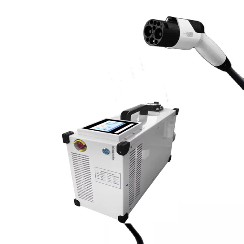 Caricatore EV Portatile DC da 40kW, Stazione di Ricarica Rapida per Auto Elettriche, Ingresso GB/T 380V, Alta Efficienza, Carica Mobile 125A