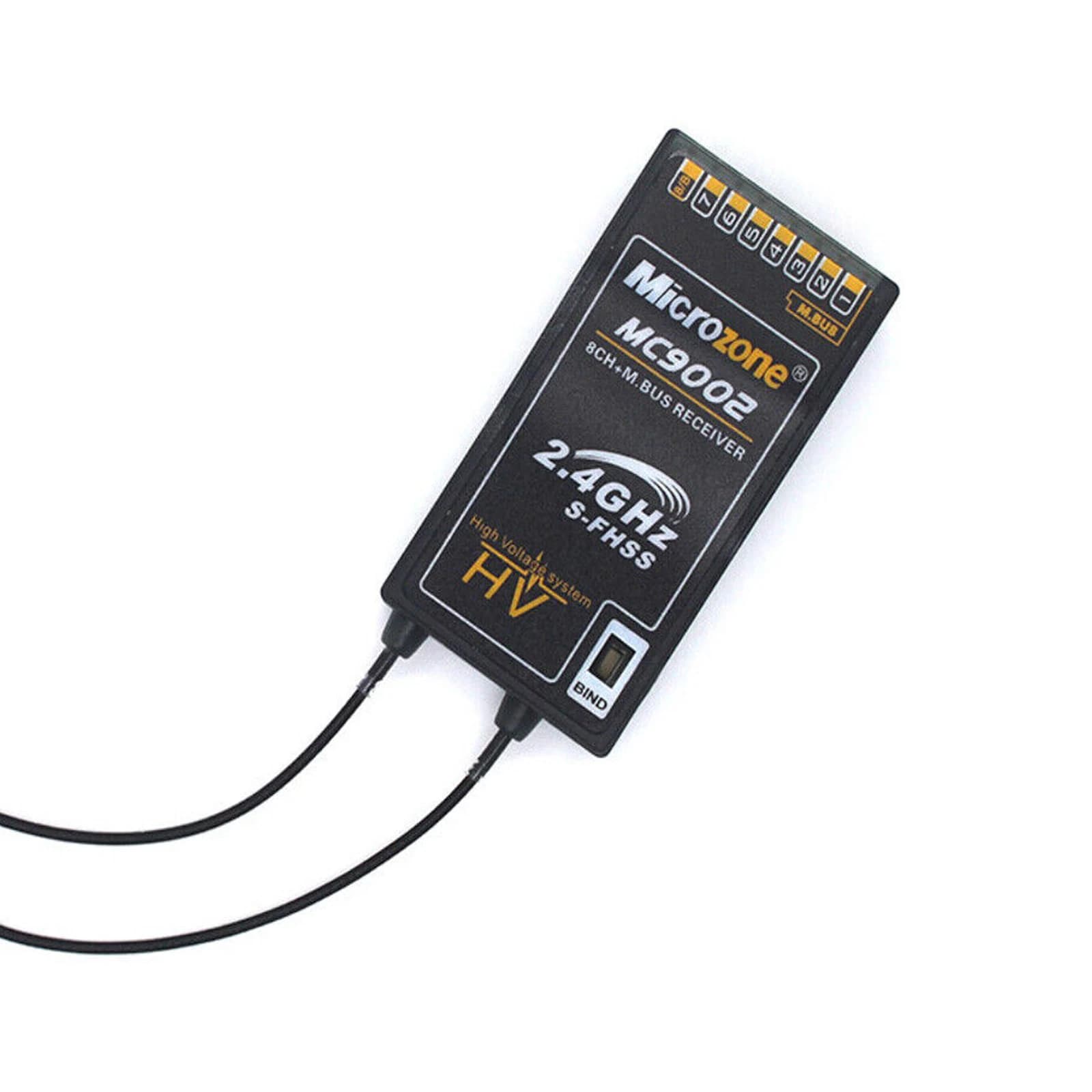 Microzone MC9002 2.4G 8CH Ricevitore telecomando Sistema radio per aereo RC Elicottero ad ala fissa Drone aereo