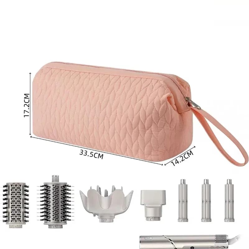 Borsa Portatile Impermeabile Antigraffio per Asciugacapelli, Ferro Arricciacapelli e Piastra, Grande Capacità, da Viaggio, per Dyson, Donna