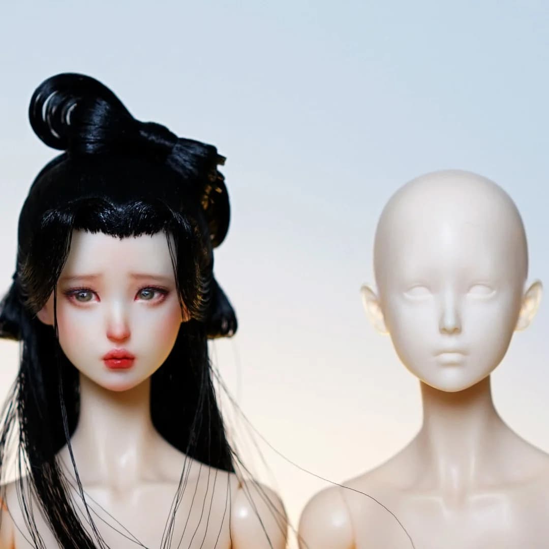 Disponibile: Testa di Bellezza Muscolosa in Scala 1/6, Non Dipinta, Bianca, Compatibile con Modelli di Action Figure BEDOLL da 12 Pollici