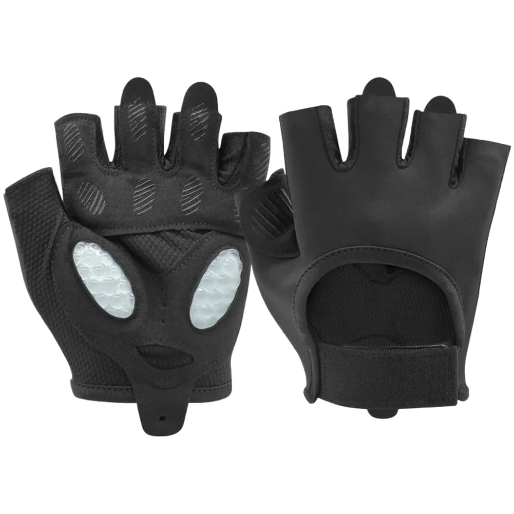 Gloves from Palestra Mezze Dita with Silicone padding on the Palm, Anti-slip grip for your fingers and Elastica Working Flexible for Maximum Comfort