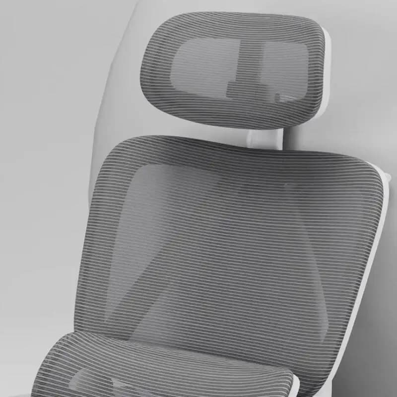 Sedia da ufficio reclinabile ergonomica con schienale alto Sedia da gioco a dondolo per soggiorno in rete Scrivania per computer Supporto lombare girevole