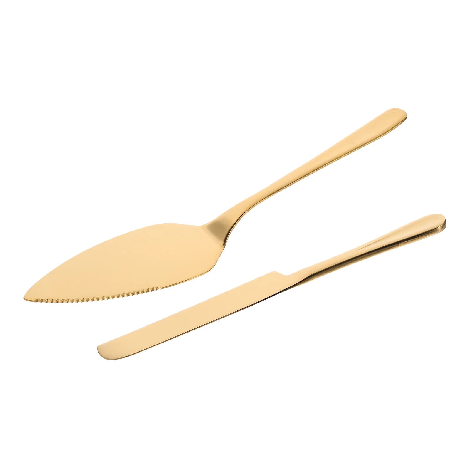1 Set Cutter Server Set Stainless Steel Cake Cutting Tool For Wedding Birthday Party Kitchen Utensil Cake Spatula Pie Server