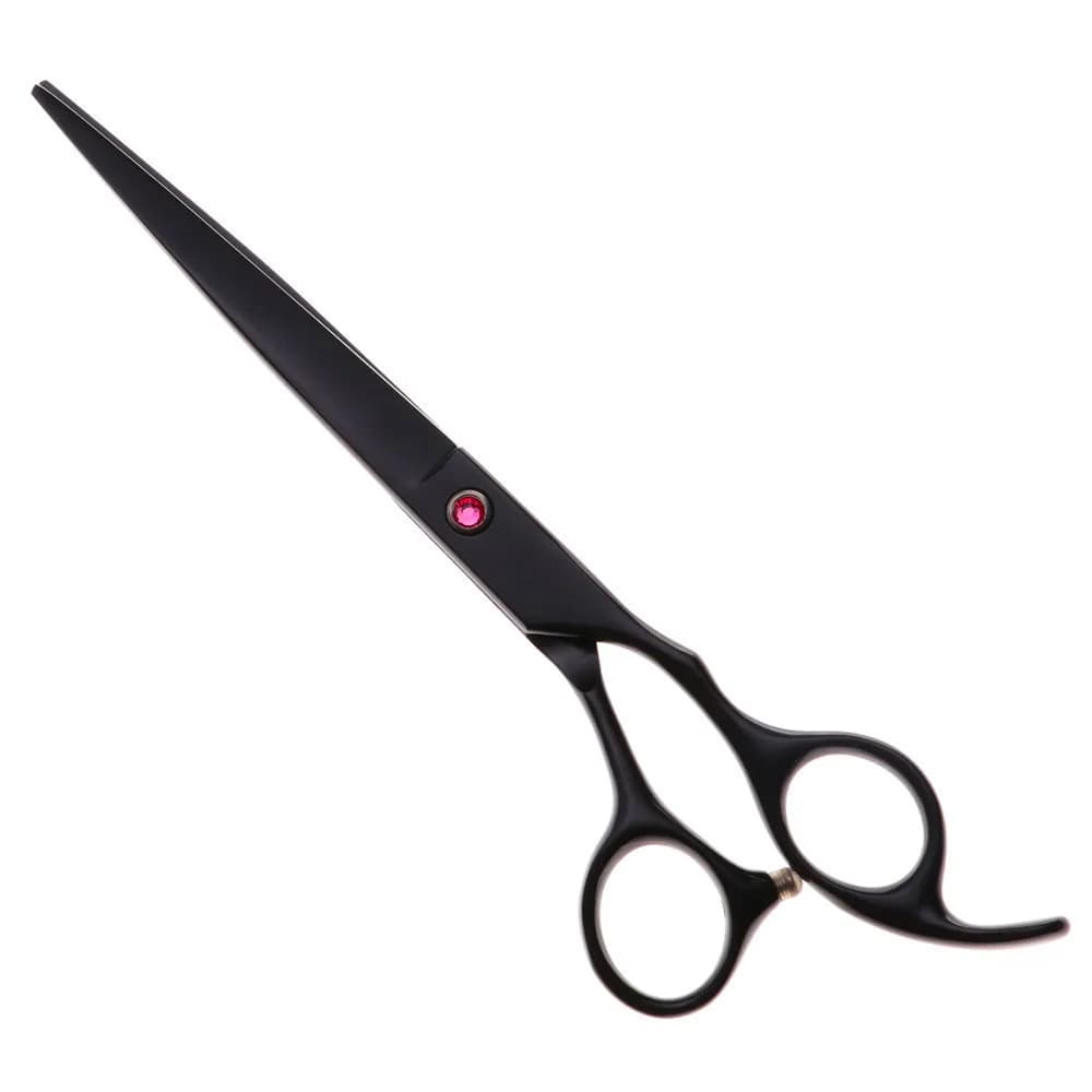 Forbici per animali domestici da 7 pollici Cesoie per capelli per toelettatura di cani Forbici per barbiere da parrucchiere Cesoie per taglio dritto