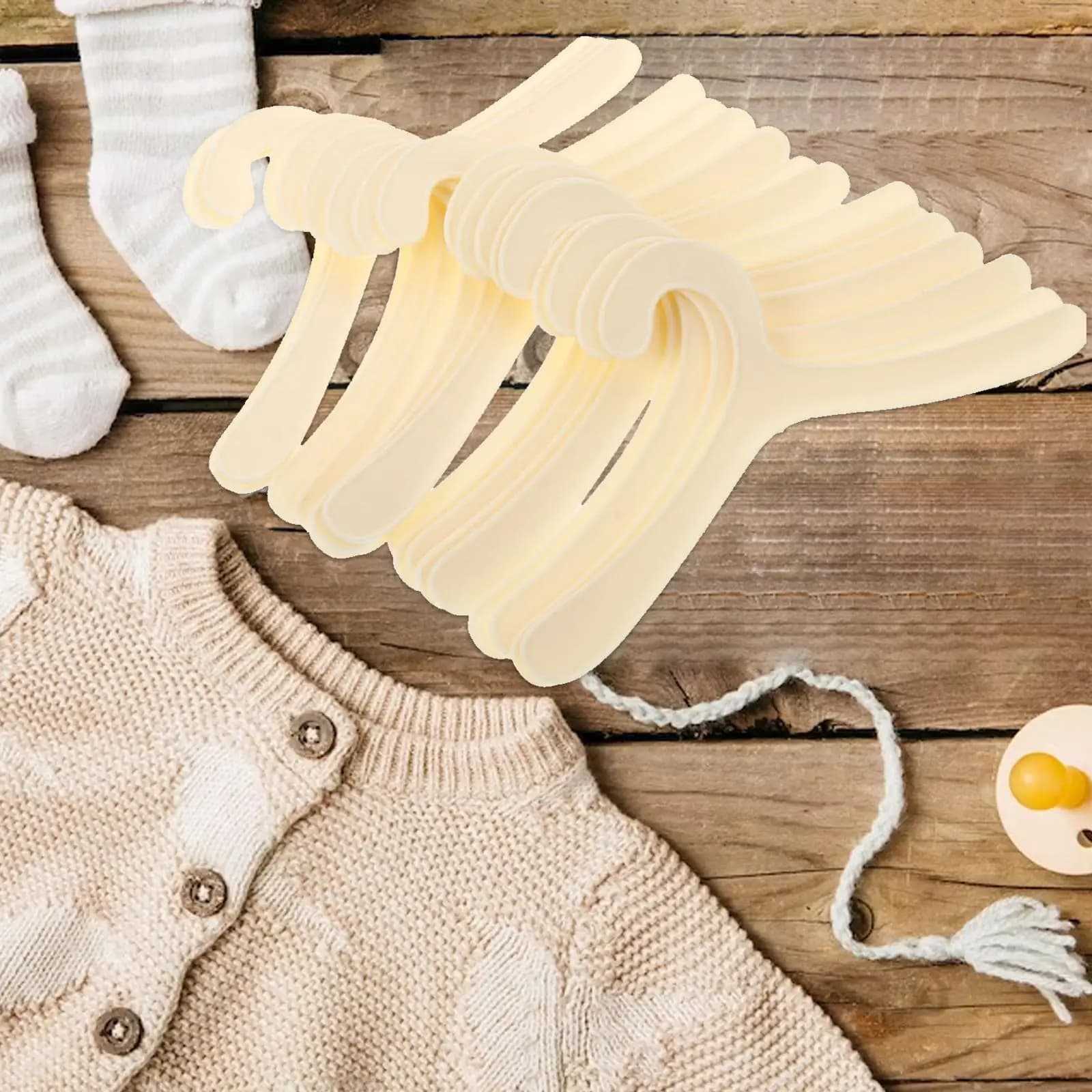 Suit Hangers Plastic Clothes Hanger for Baby Dog Cat Kitten Outfit Closet Holders for Kids Laundry Room Storage