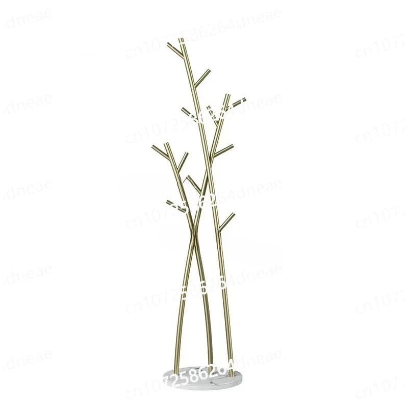 Simple stainless steel hanger for home furniture Landing boutique clothes hanger Living room Luxury creative clothes hanger