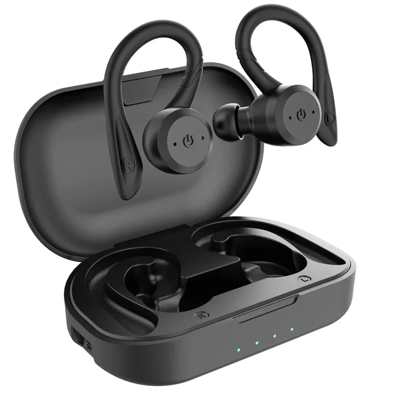 20 ore di riproduzione Nuoto Auricolare Bluetooth impermeabile Dual Wear Style Sport Auricolare wireless TWS IPX7 Auricolari stereo