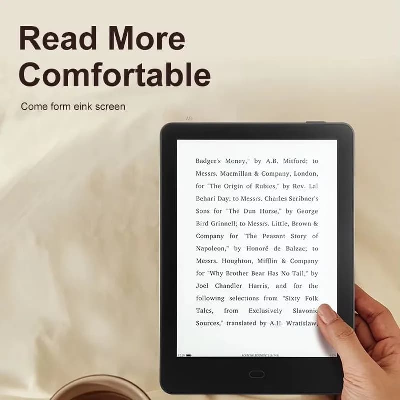 Nuovo Meebook S6s 2026: Lettore di Ebook Portatile con Schermo E-Ink HD da 6 Pollici, Ideale per la Lettura Quotidiana e Compatibile con Google Resource Pack