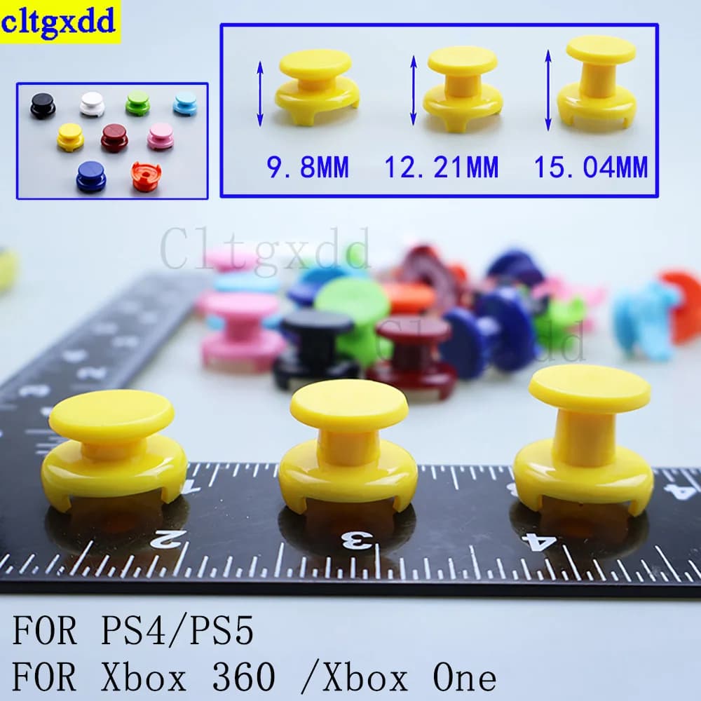 Cltgxdd 1 pezzo per controller PS4/PS5/Xbox 360/Xbox One, cappuccio per levette analogiche, impugnatura per joystick, accessorio copertura estensione, triangolare