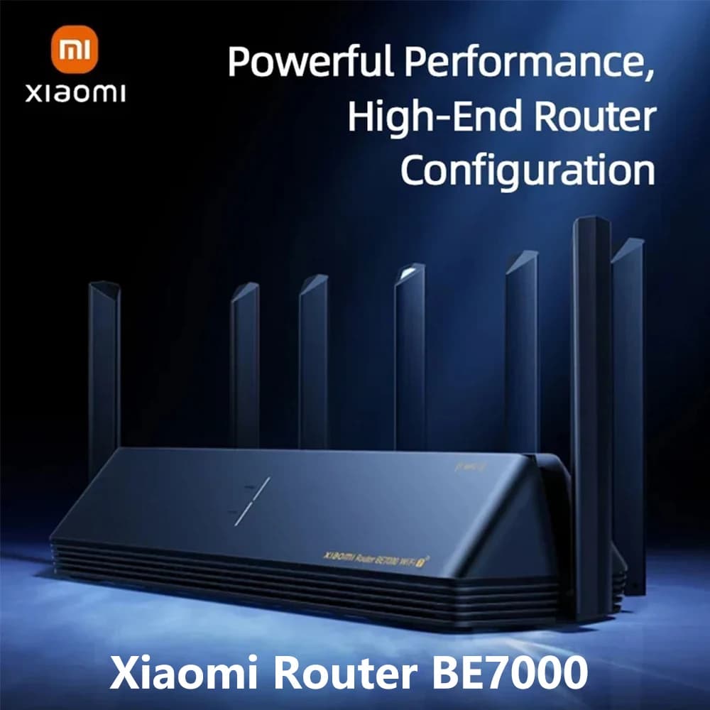 Xiaomi Mi Router BE7000 7000 Ripetitore WiFi Tri-Band VPN 1GB Mesh USB 3.0 IPTV 4 porte Ethernet 2,5G Modem Amplificatore di segnale