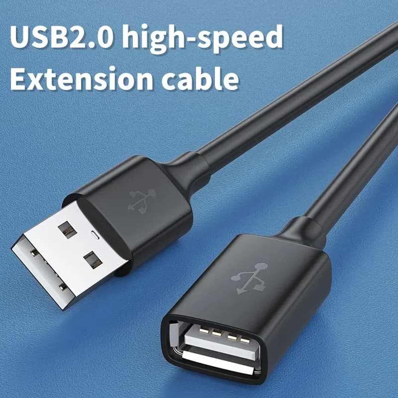 Cavo di prolunga USB per TV portatile SSD Disco rigido mobile Cavo dati USB 2.0 Connettore maschio-femmina 0.5M/1M/1.5M/2M/3M