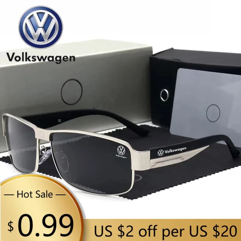 Occhiali da Sole di Lusso di Alta Gamma per Auto VOLKSWAGEN VW Volkswagen R Line GTI Golf Touareg Jetta Polo Magotan Tiguan Arteon Passat con Protezione UV