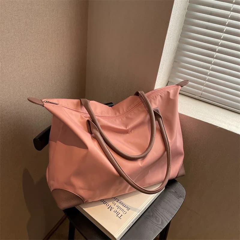 Women's travel bag large capacity luggage bag extra large maternity bag storage bag gym bag short-distance portable handbag