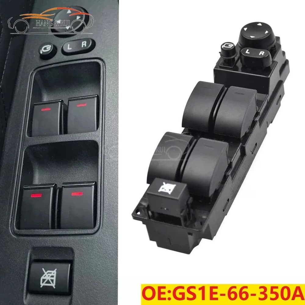 GS1E-66-350A Maste Finestra di Potere Interruttore di Controllo Sollevatore Pulsante Per Mazda 6 GH 2007 2008 2009 2010 2011 2012 2013 GS1E66350A