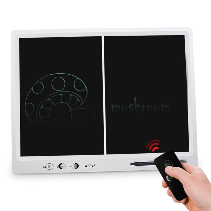 Blocco note per tavoletta da disegno per scrittura LCD, giocattoli educativi per bambini da 22 pollici portatili