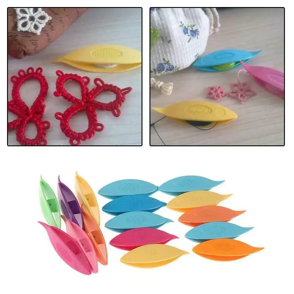 5/9pcs Tatting Shuttle Crochet Strumento Per La Merletto A Mano Fare FAI DA TE Lace Frivolite Shuttle Bobina Mestiere di Lavoro A Maglia tessitura accessori