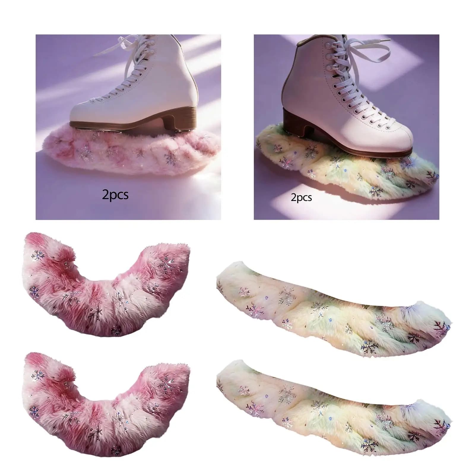 Coprilame per Pattini da Velocità, Protezioni per Lame di Pattini, Coprilame Antiscivolo