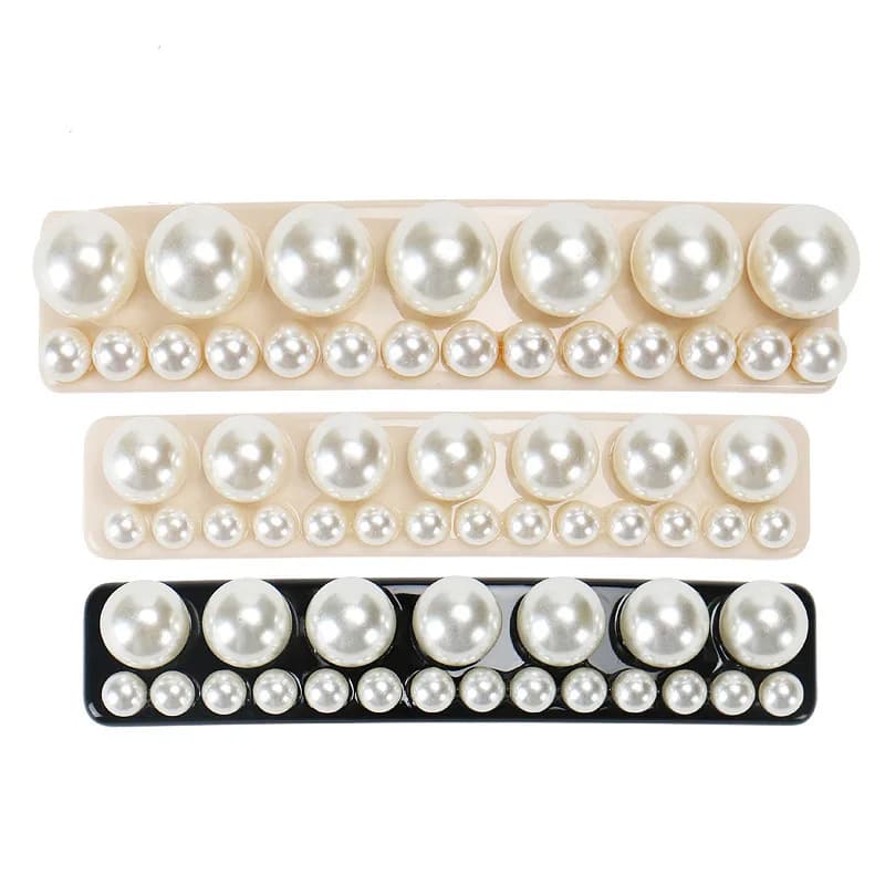 New Arrival Pearl Hair Jewelry Ornament Accessory for Women Girls A Paris French Design Hair Clip Barrette, Tiara for Party