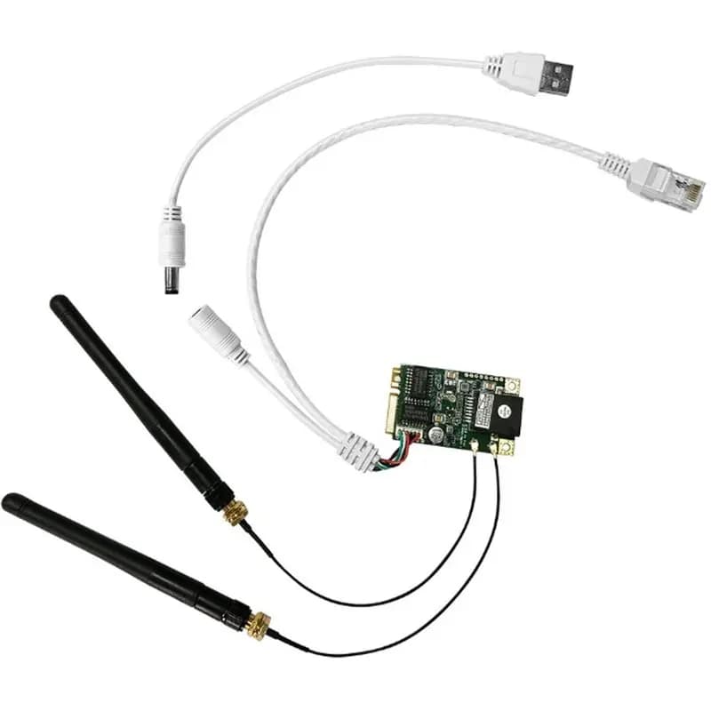AT82-VM300-H Wifi To Wired Module Bridge Repeater Mini Router Receiver Transmitter Integrated For DIY Industrial Network Devices