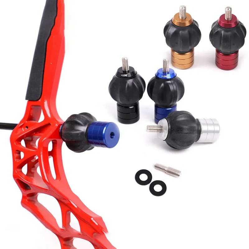 Archery Bow Stabilizer Ball Rubber Damper Shock Absorber Recurve/Compound Bow Hunting Shooting Accessories