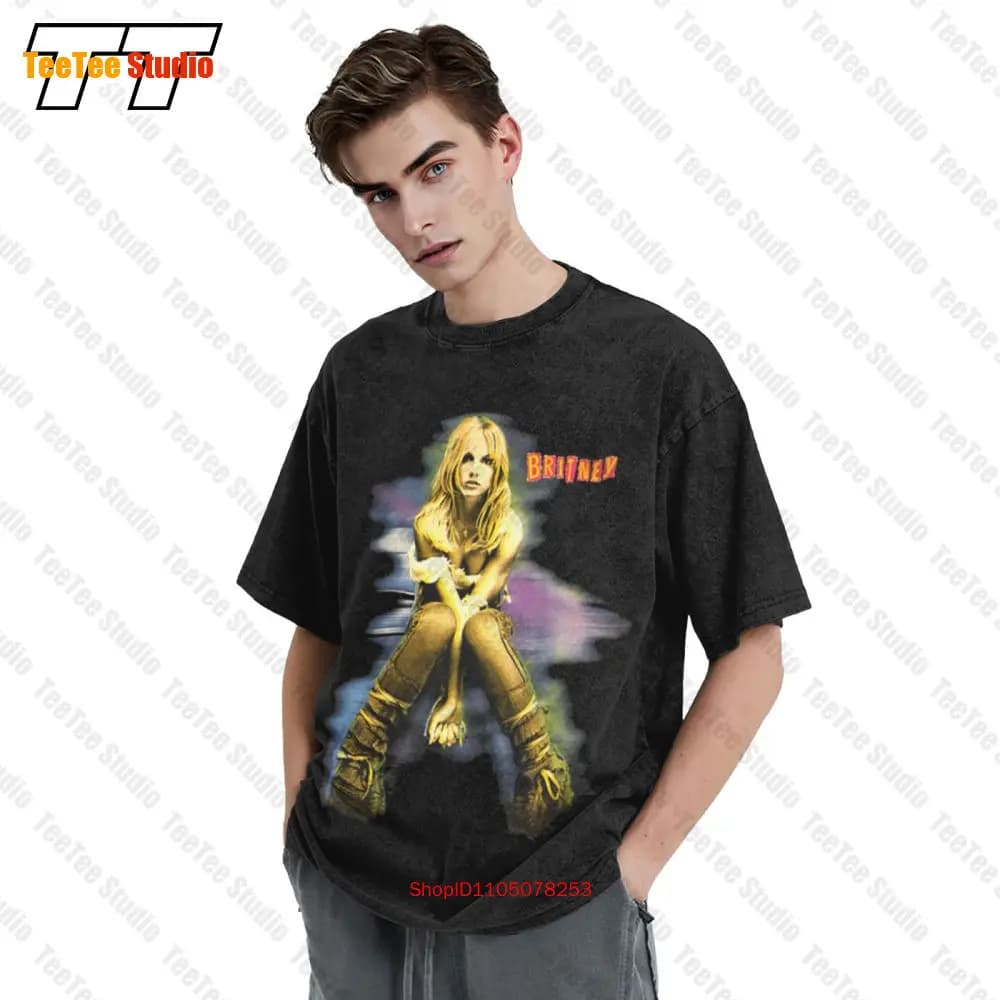 T-shirt unisex Britney Spears Celebrity Star One In The City Golf Wear 2FHS