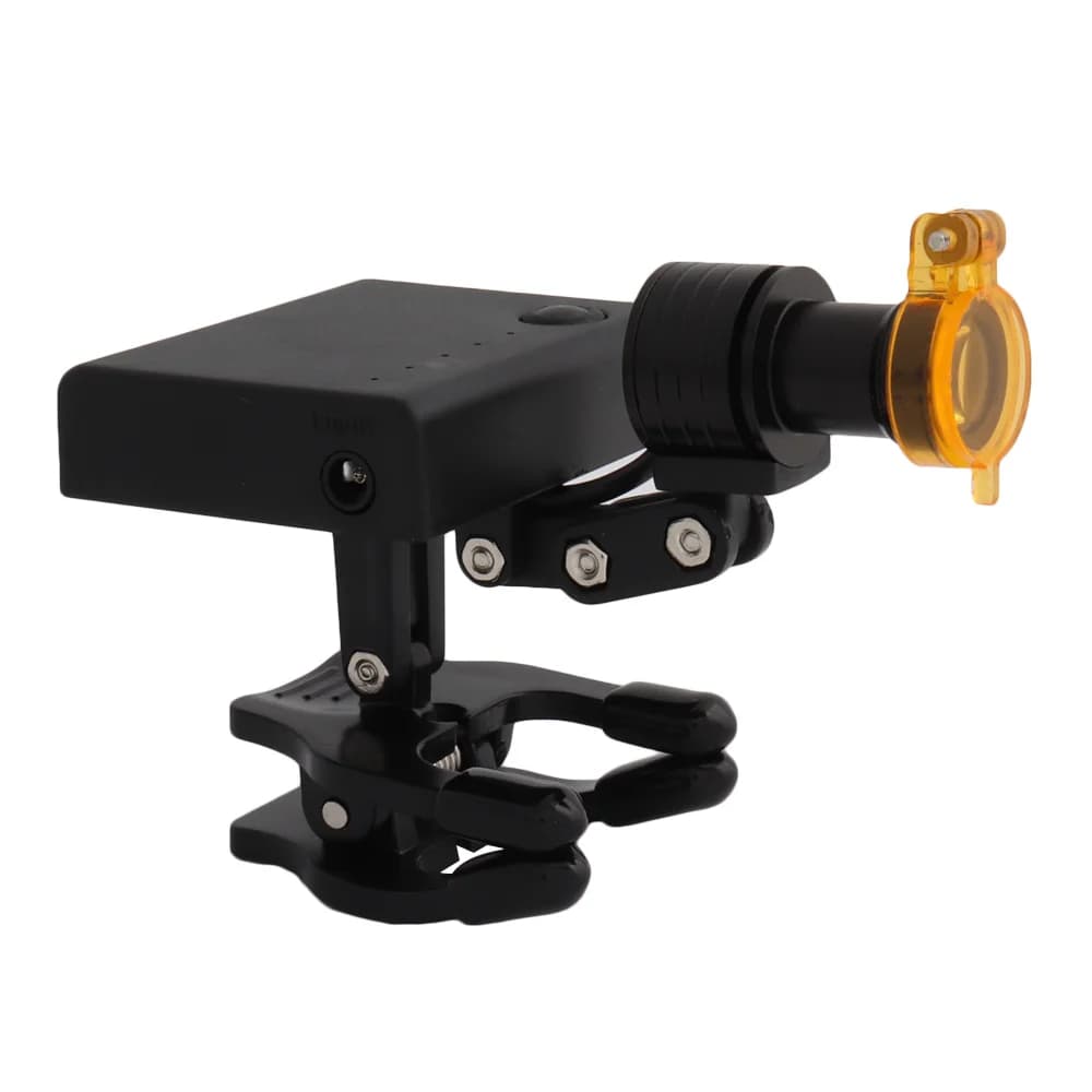 Faro portatile senza fili del faro principale 5W con il filtro ottico per il binoculare di ingrandimento medico della lente d'ingrandimento del laboratorio di occhialini dentali