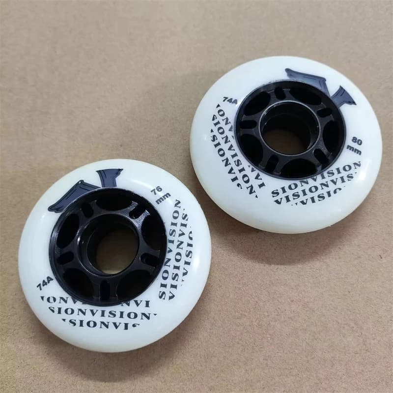 74A 75A ruota da hockey morbida elastica 59mm 68mm 72mm 76mm 80mm indoor hockey su ghiaccio pattini a rotelle scarpe pneumatico pattinaggio in linea Ruedas Roll