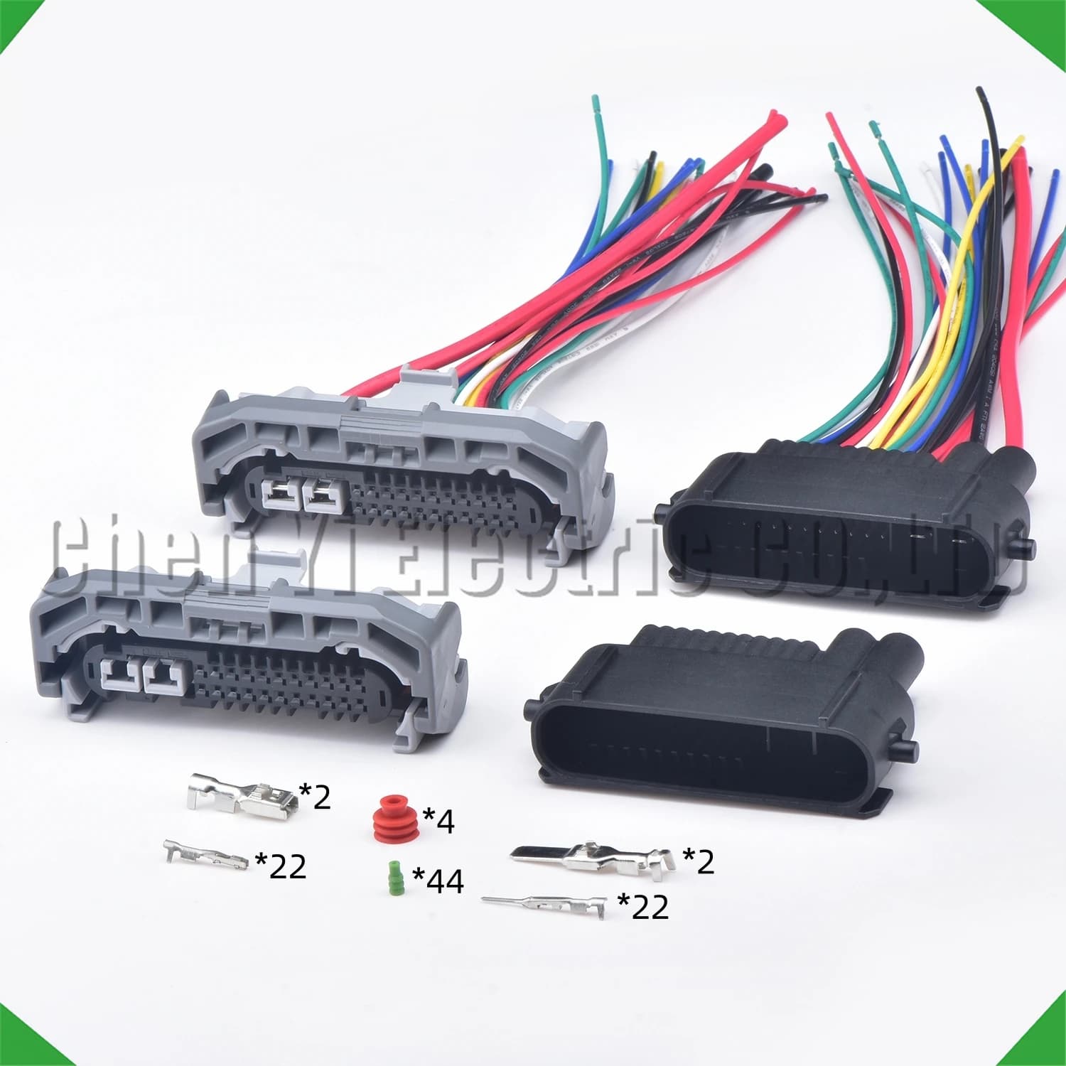 24 Pin Auto waterproof connector Headlight LED DRIVER Control UNIT ECU plug For Toyota Lexus 6189-7426 90980-12A92 89908-78011