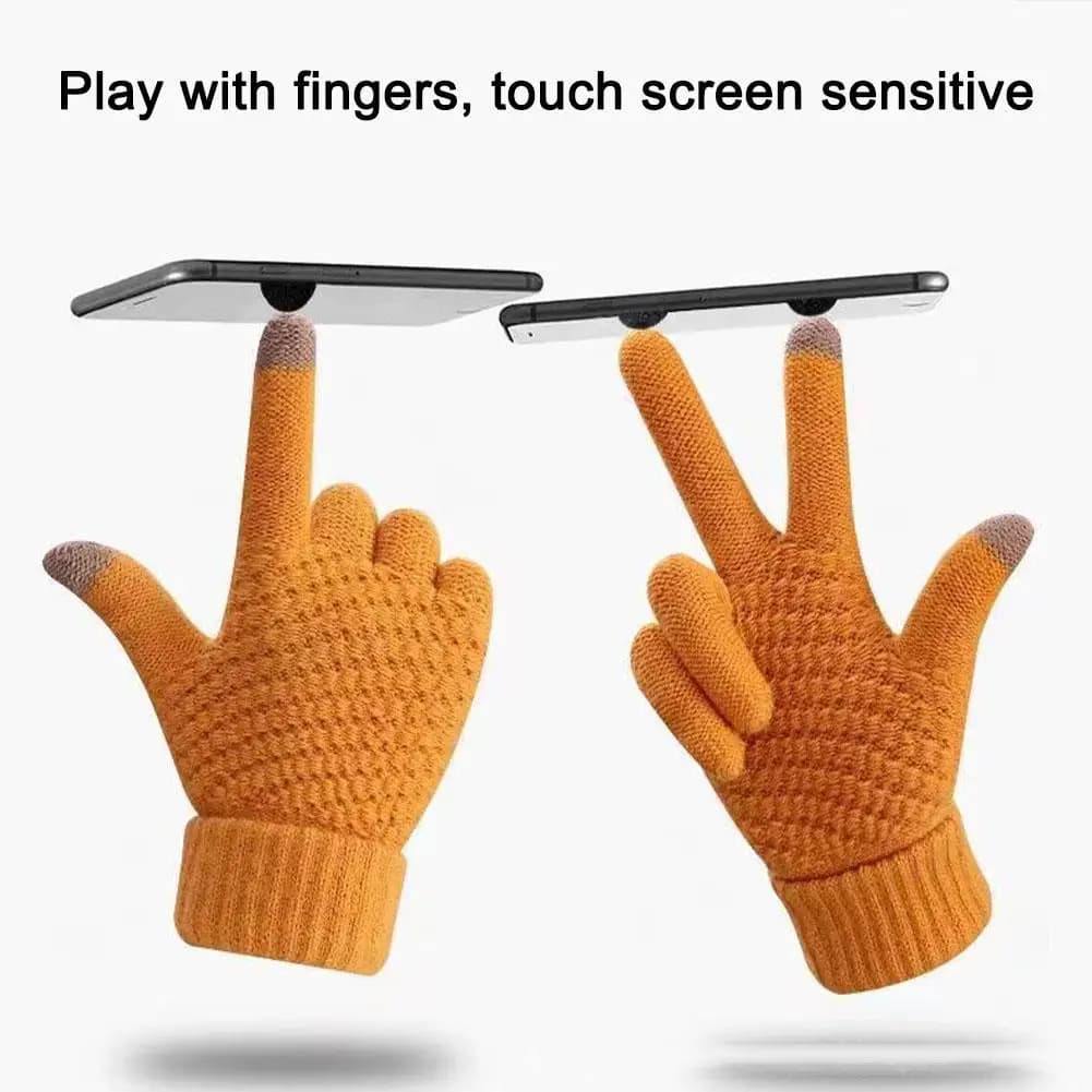 NUOVI guanti da sci all'aperto con funzionamento touch screen per telefono cellulare Guanto sportivo spesso e caldo da uomo e da donna per la guida in bicicletta