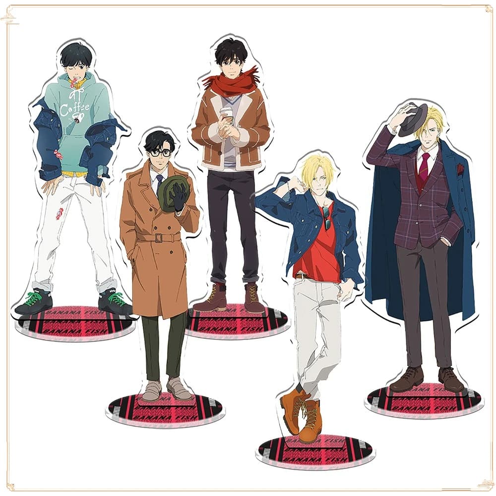 Anime giapponesi Stand Figura acrilica Collezione per bambini Creativo Umanoide Ornamenti da tavolo Regali squisiti di Natale Giocattoli divertenti