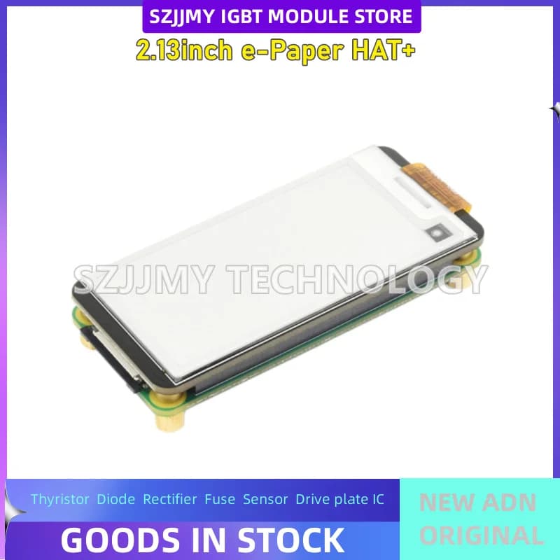 2.13-inch ink screen red black and white/black and white display module compatible with Arduino/Raspberry Pi 4