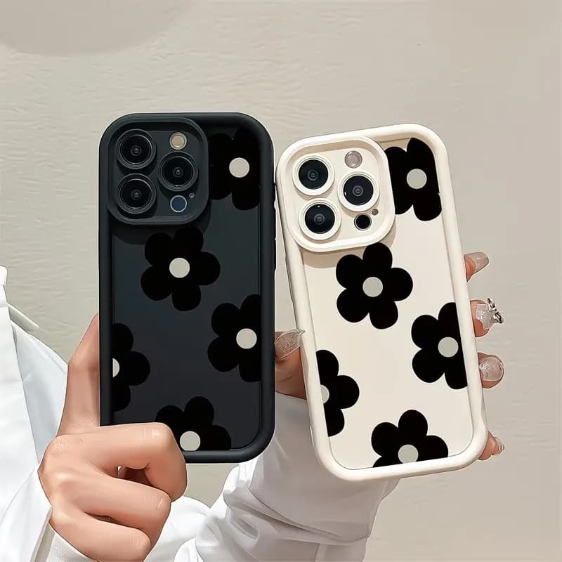 Shockproof Sky Eye Protection Phone Case For iPhone 17 16 15 14 13 12 11 Pro XS Max XR 7 8 Plus Mini Air Pink Bow Pattern Cover