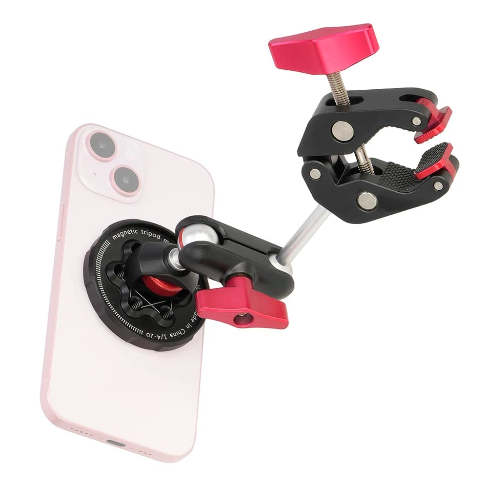 FOTGA Magnetic Antenna Base 360 Degree Adjustable Metal Shell Radio Antenna Mount for magnetic base For antenna Pea Magic Hand
