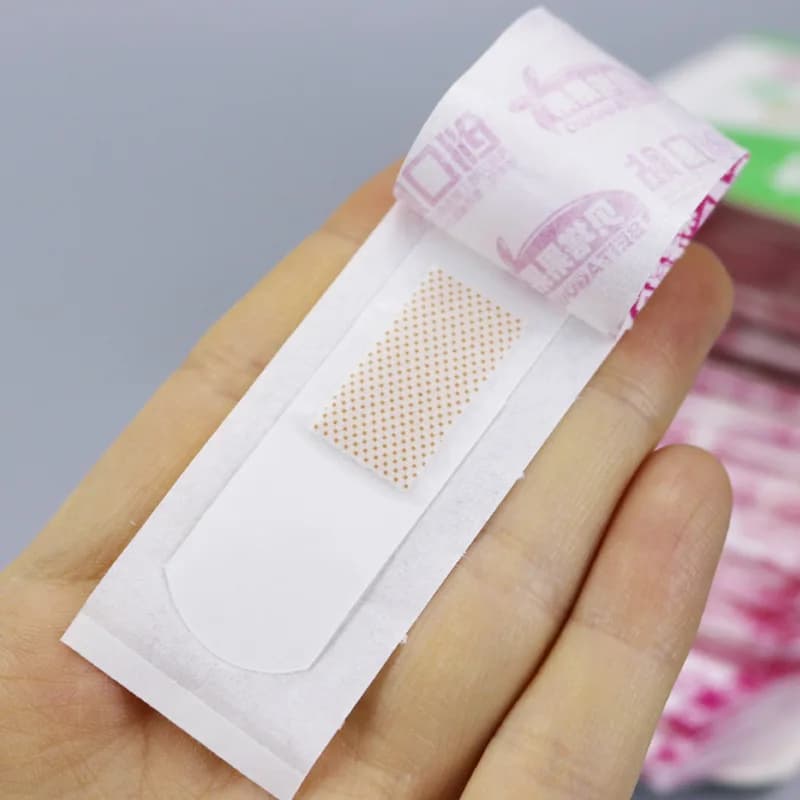 160Pcs Transparent Waterproof Breathable Wound Bandages, Medical Antibacterial Hemostatic Stickers, Survival First Aid Supplies