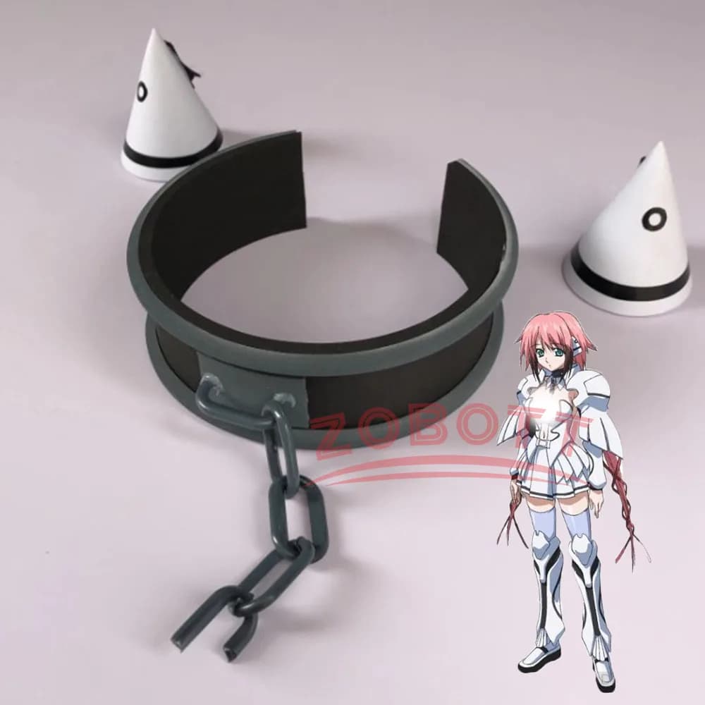 Cosplay Heaven Lost Property Sora No Otoshimono Ikaros Nymph Astraea: Collar, Earrings, Hair Clip, Spilla, Uranus Queen