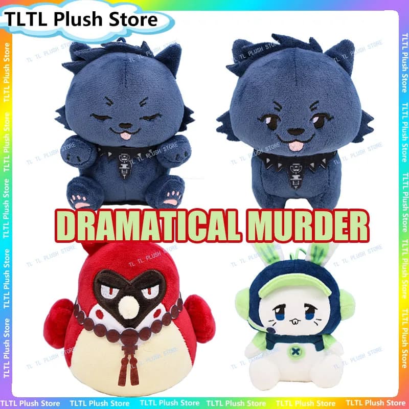 In Magazzino Nullset Drammatico Murder Peluche Ren Beni Usagi Modoki Gioco Ciondolo Bambola Carino Anime BL AVG Gioco Periferico Giocattoli Regalo