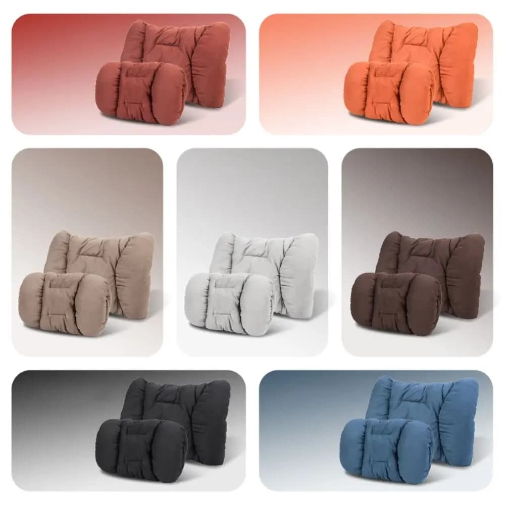 Calore seggiolino auto poggiatesta cuscino comfort morbido inverno peluche poggiatesta per auto pelle scamosciata cuscino lombare universale poggiatesta