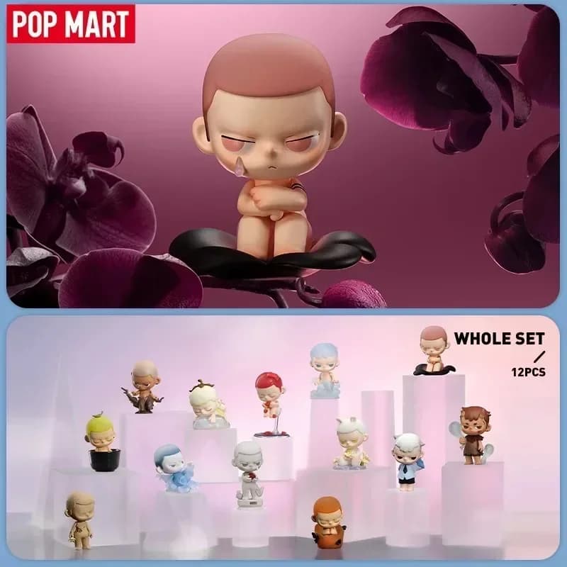 POP MART KUBO Respirazione in Serie Mystery Box Anime Action PVC Figure 100% Originale Da Collezione Modello Desktop Ornament Doll Toy